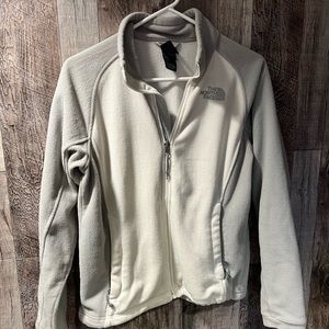North Face womens fleece zip up. Size small